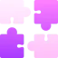 Puzzle pieces Ikona 64x64