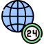 24 hours icon 64x64