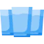 Glass of water icon 64x64