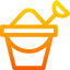 Sand bucket icon 64x64