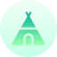 Camping tent іконка 64x64