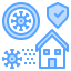 Stay at home icon 64x64