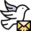 Carrier pigeon icon 64x64