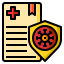 Medical certificate icon 64x64