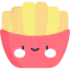 French fries icon 64x64