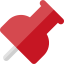 Push pin icon 64x64