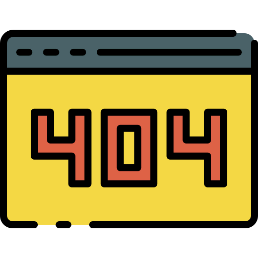 404 error icon