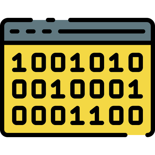 Binary code ícone