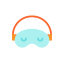 Sleeping mask ícono 64x64