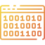 Binary code icon 64x64