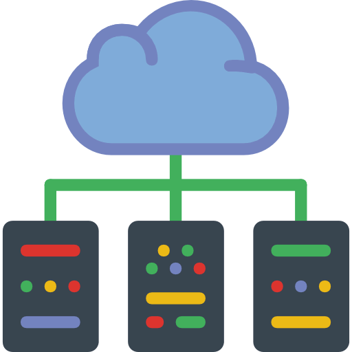 Cloud computing icon