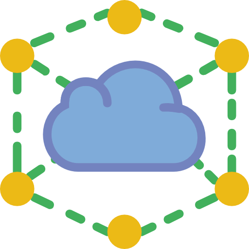 Cloud computing icon