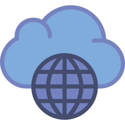 Cloud computing icon