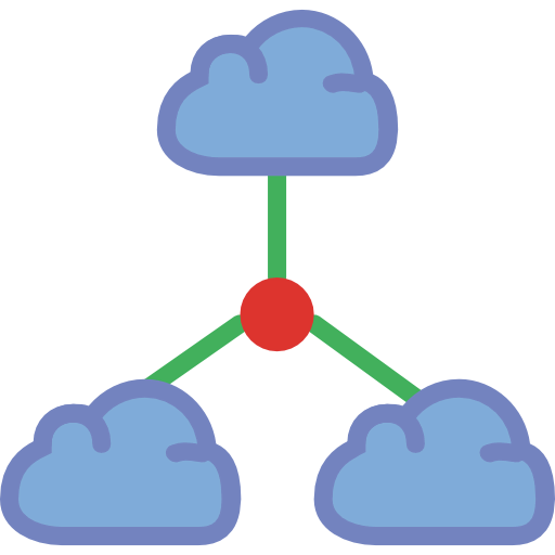 Cloud computing icon