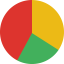 Pie chart icon 64x64