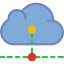 Cloud computing icon 64x64