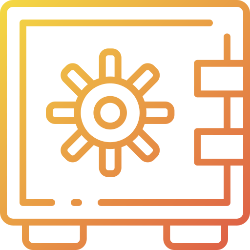 Safe box icon