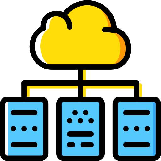 Cloud computing icon