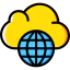 Cloud computing icon 64x64