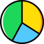 Pie chart icon 64x64