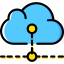 Cloud computing icon 64x64