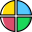 Pie chart icon 64x64
