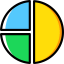 Pie chart icon 64x64