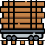 Freight wagon icône 64x64