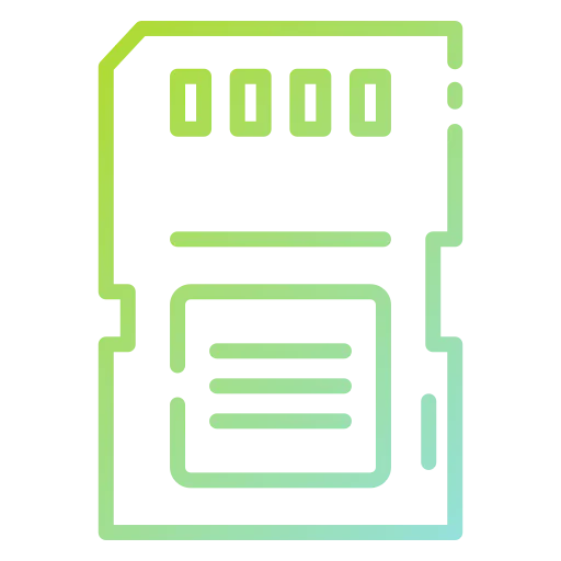 Memory card icon