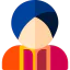 Indian man icon 64x64