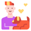 Play with pet icon 64x64