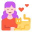 Play with pet icon 64x64