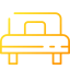 Single bed icon 64x64