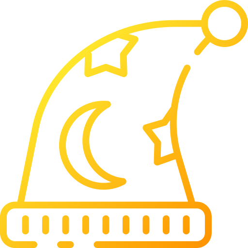 Sleeping hat icon