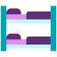 Bunk bed icon 64x64
