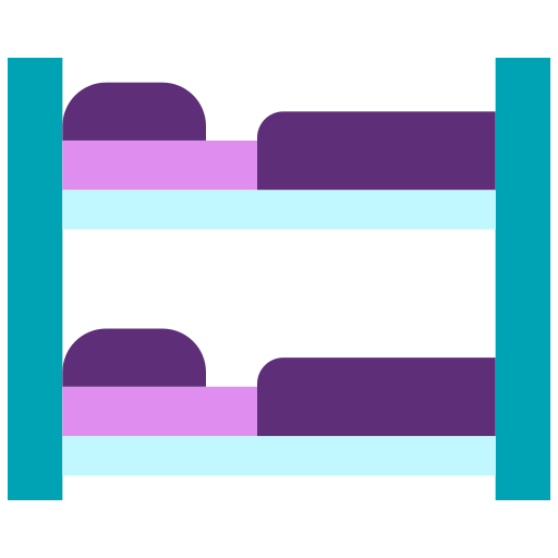 Bunk bed icon