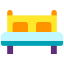 Double bed icon 64x64