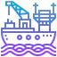 Oil tanker icon 64x64