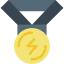 Gold medal アイコン 64x64