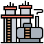 Oil refinery icon 64x64