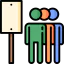 Protester Symbol 64x64