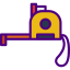 Measuring tape icon 64x64