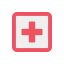 Health clinic icon 64x64
