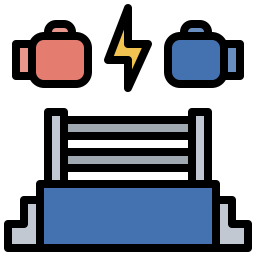Boxing ring icon