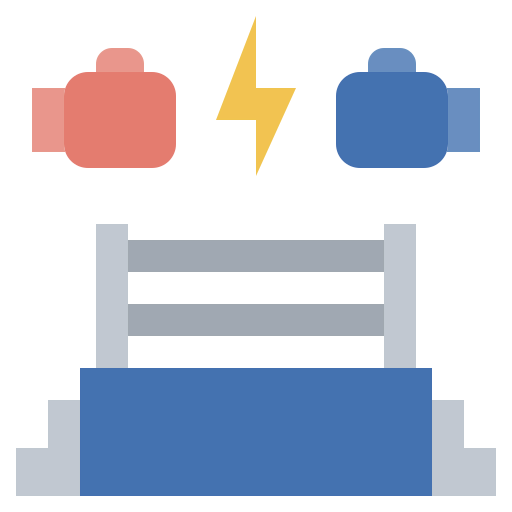 Boxing ring icon