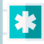 Hospital sign icon 64x64