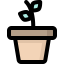 Flower pot Ikona 64x64