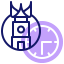Clock tower icon 64x64