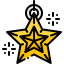 Christmas star icon 64x64