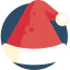 Christmas hat icon 64x64
